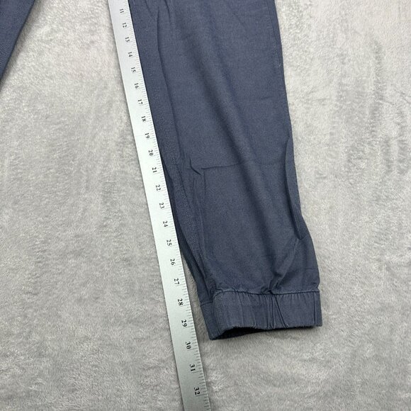 Mack Weldon Jogger Pants Mens Large Blue Pockets Tapered Stretch Drawstring - Picture 13 of 15